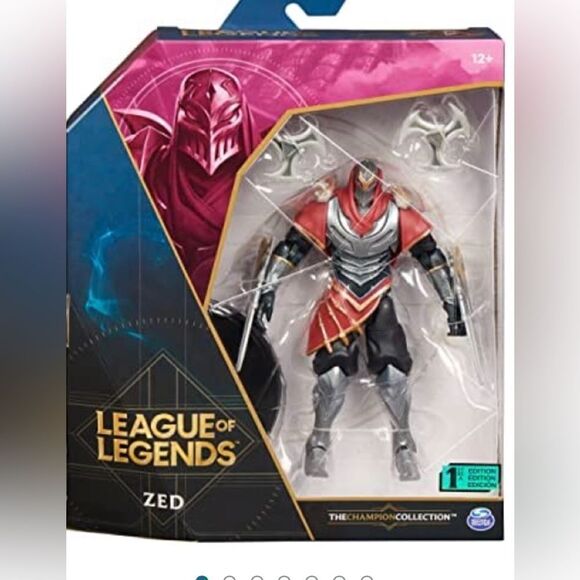 League of Legends 6” ZED Collectable figure - Picture 2 of 5